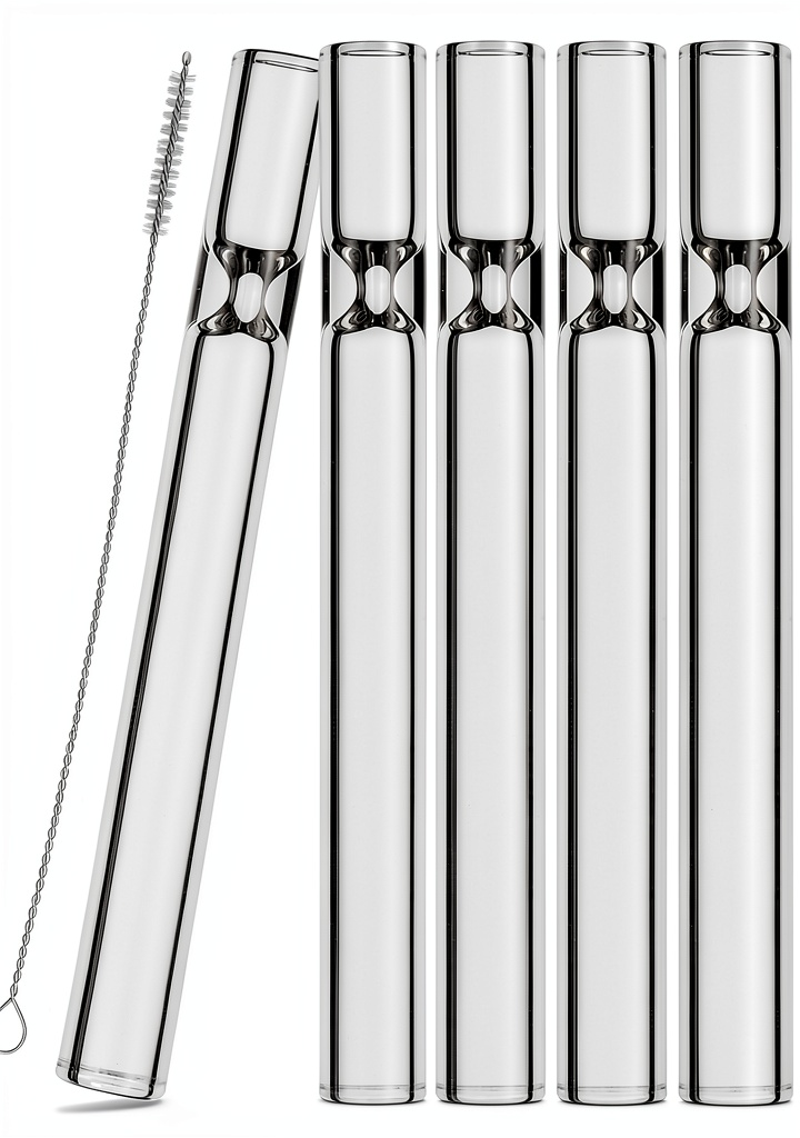Glass tubes in a lab setting