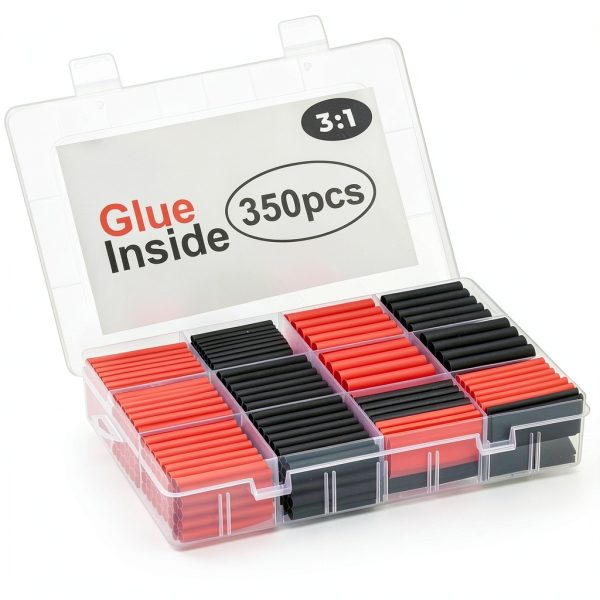 SLHINEMYI Heat Shrink Tubing 3:1 Ratio Adhesive Liner Kit-0
