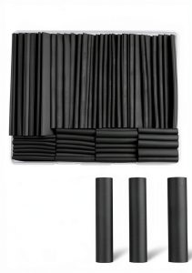 Heat Shrink Tubing Rindion PE Premium Black 270PCS-0