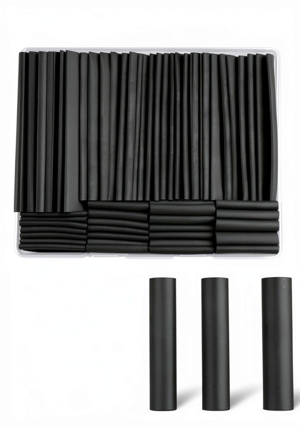 Heat Shrink Tubing Rindion PE Premium Black 270PCS-0