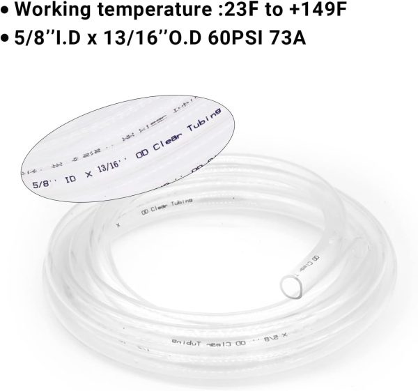 Geowaky PVC Tubing Clear Flexible Industrial Household-4