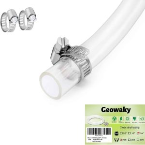 Geowaky PVC Tubing Clear Vinyl Industrial Plastic Hose-0