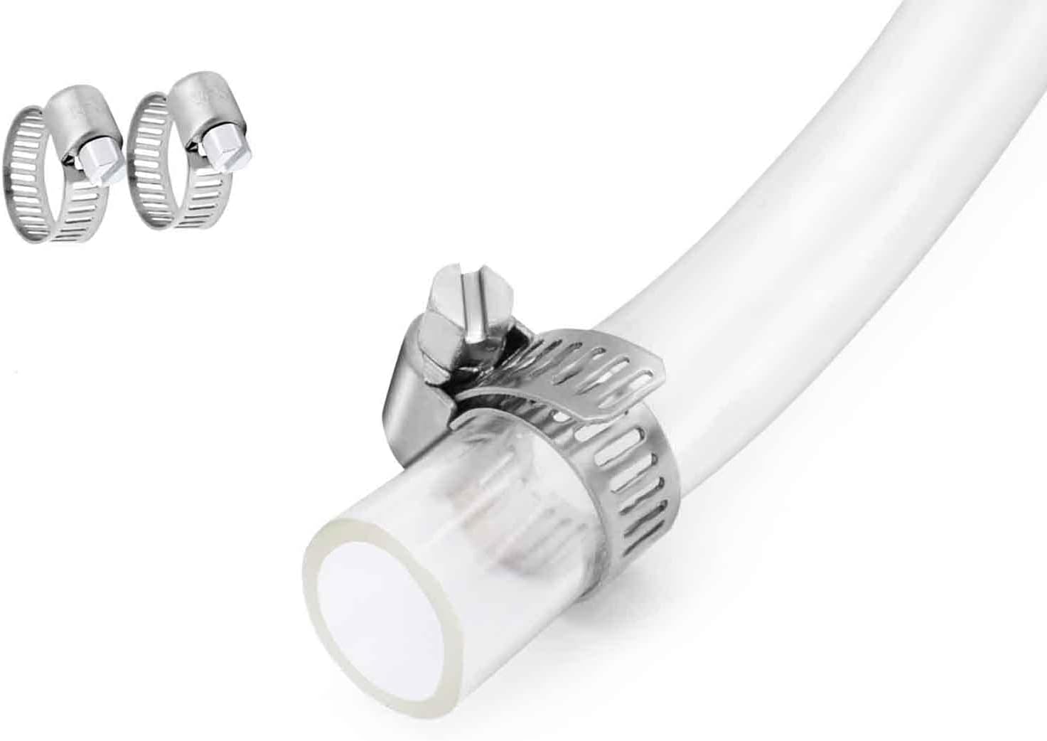 'Geowaky clear PVC tubing in various sizes and lengths'