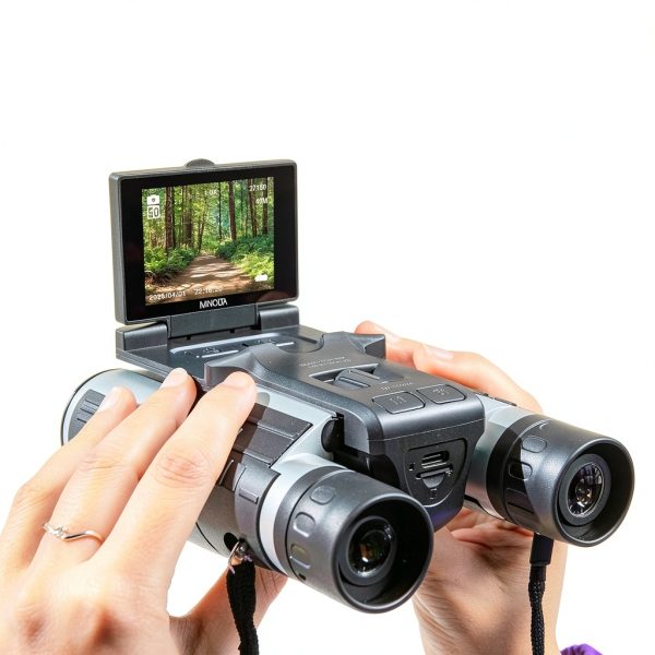 Minolta 12x Binoculars with 4K Camera MN1232A-4