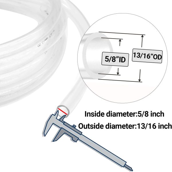 Geowaky PVC Tubing Clear Flexible Industrial Household-1