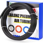 Nylon Air Hose TAILONZ PNEUMATIC Industrial Tubing Black-0