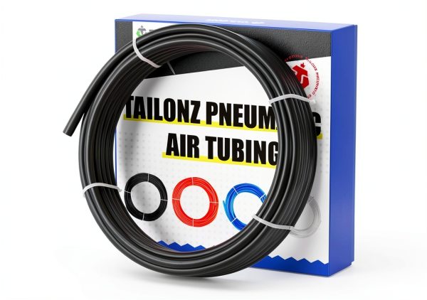 Nylon Air Hose Black 32.8FT High Pressure TAILONZ PNEUMATIC-0