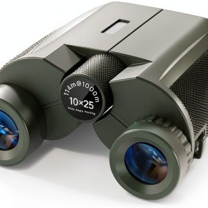 Leacco 10x Binoculars Military Green Design-0
