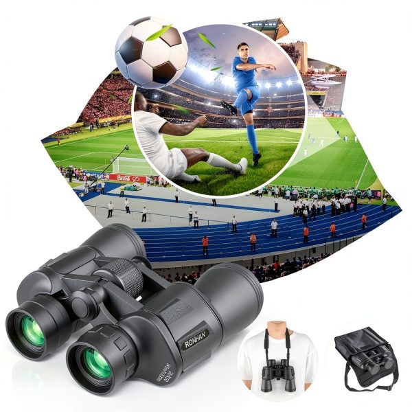 20x Binoculars RONHAN Black Waterproof Compact-6