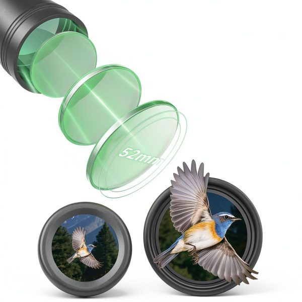 ERUIDI 20x52 Binoculars Black ERU-2052 for Adults-4