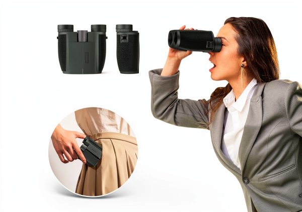 Leacco 10x Binoculars Military Green Design-3