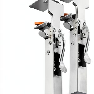 Fivalo Drawer Front Clamps 2-In-1 Jig, Stainless Steel, 2pcs-0