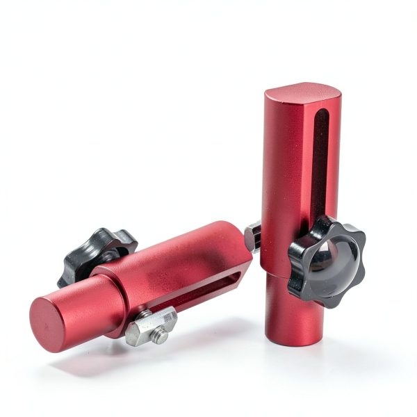 T-Track Hold Down Clamp 2 Pack by JCFANTS Red Aluminum Universal Clamp-4