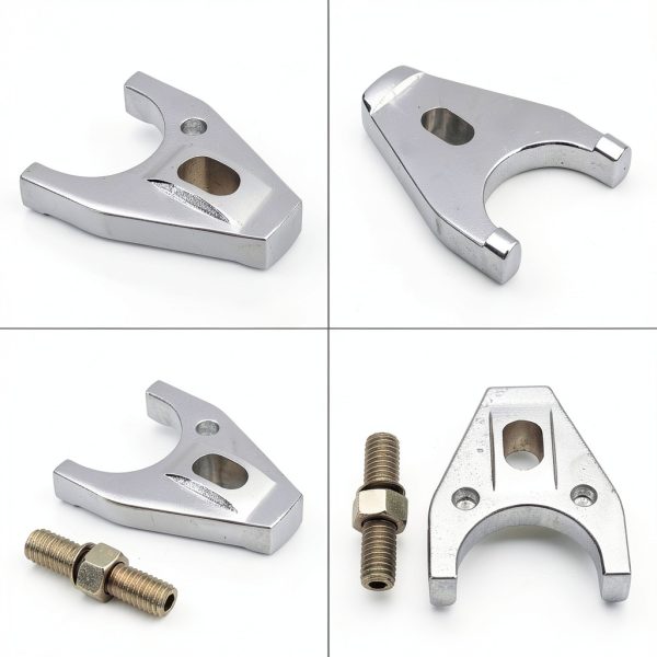 Distributor Clamp Hold Down GBSCLOVER Aluminum for HEI/Electronic-4