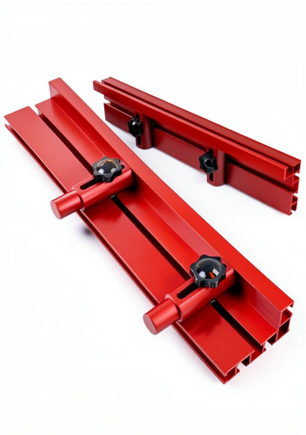T-Track Hold Down Clamp 2 Pack by JCFANTS Red Aluminum Universal Clamp-2