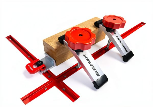 Hold Down Clamp Milescraft 4036 2-Pack T-Track 5-1/4" x 1-1/4"-1