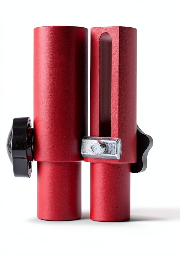 T-Track Hold Down Clamp 2 Pack by JCFANTS Red Aluminum Universal Clamp-1