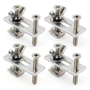 Genmitsu 4PCS T-track Mini Hold Down Clamp Kit, Compatible with 3018-PRO/3018-MX3/3018-PROVer CNC Router Machine-0