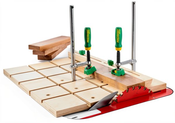 Matchfit Dovetail Clamp MICROJIG 2-In-1 Hold Down 8.5" Green-10