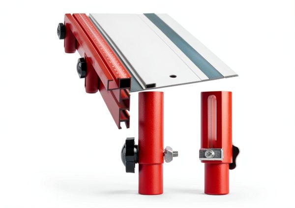 T-Track Hold Down Clamp 2 Pack by JCFANTS Red Aluminum Universal Clamp-5