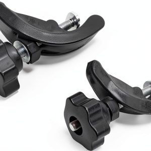 T Track Hold Down Clamp Gabasinover Steel 6 Star Knob Black-0