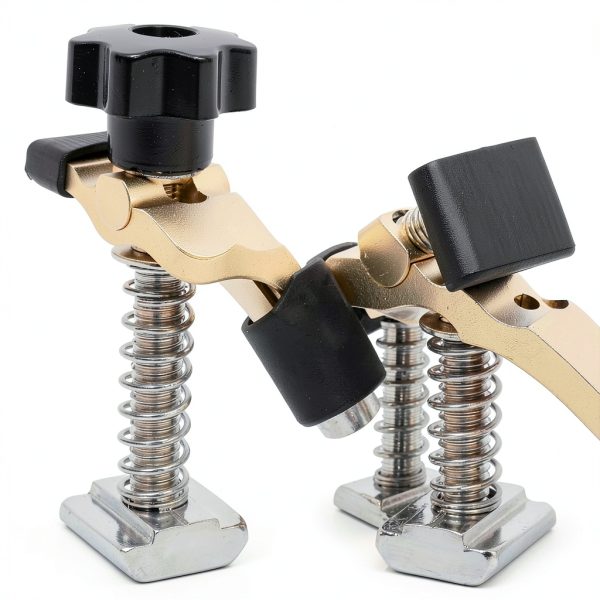 Mini Hold Down Clamps HIINZI 4 Piece Kit for 3018 CNC Router Aluminum-3
