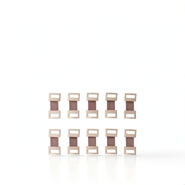 Skin Color Elastic Bandage Clips 10 Pack Metal Clamp by Fansoftiks-1