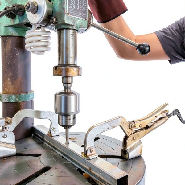 Drill Press Clamp Strong Hand Tools Quick Set Hold Down Clamp PTTD634-2