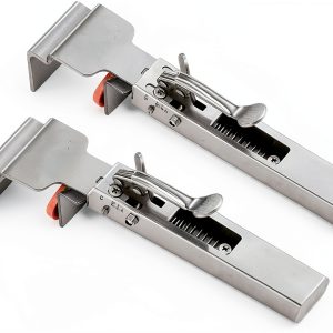 Adjustable Drawer Fixing Clamp JZ.LTD Stainless Steel 2‑Piece Clips-0