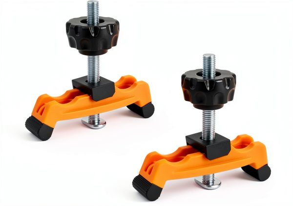 O'SKOOL Multi-Positionable T-Track Hold Down Clamp Kit for CNC Router, Metalworking and Woodworking T-Slot T-Track, 2 Pack, TT13-0