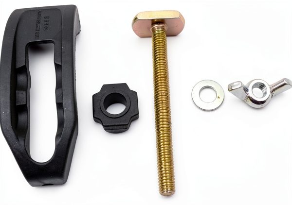 4-Piece Arcuate Press Plate Clamps, T-Track Hold-Down Fixtures, Universal CNC Router & Drill Press Accessories, Heavy Duty Workpiece Holding for Woodworking, Metalworking, and Engraving Machines-6