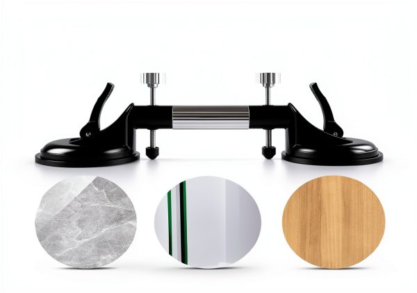 2026 Upgraded Adjustable Granite Seam Setter with Vacuum Suction Cups for Seam Joining and Leveling, Floor Suction Cup Countertop Installation Tool for Granite, Marble, Stone, Slab, and Glass-5