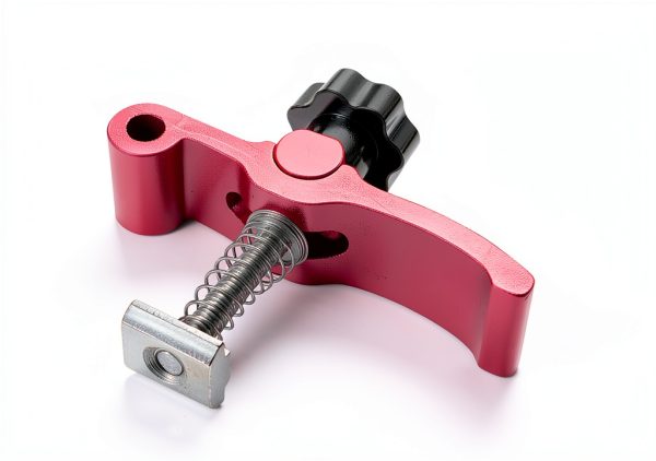 T-Track Hold Down Clamp NYMOLABS CLP-80MM Red Aluminum 80mm Length-1