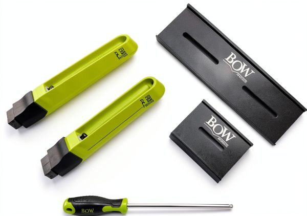 BOW Products Low Profile Clamping Kit - For Use on CNC Machines, MFT Tables, Dog Tables, T-Track Tables and Work Benches - Includes Hold Down Clamps, Fences, Interchangeable Tips and Hardware-2