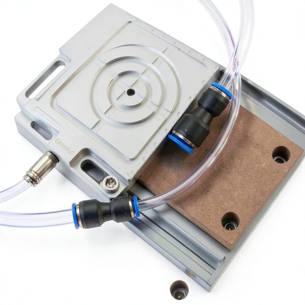 SainSmart Genmitsu Vacuum Clamp Pod Aluminum CNC Hold Down Kit 4.7x4in-4