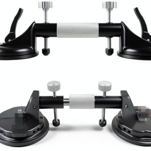 2026 Upgraded Adjustable Granite Seam Setter with Vacuum Suction Cups for Seam Joining and Leveling, Floor Suction Cup Countertop Installation Tool for Granite, Marble, Stone, Slab, and Glass-0