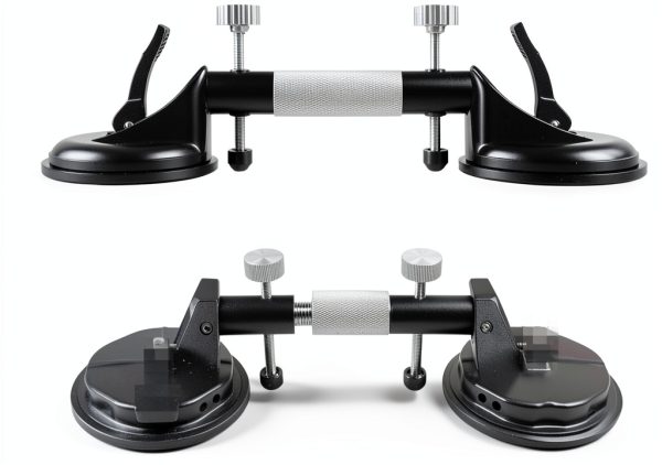 2026 Upgraded Adjustable Granite Seam Setter with Vacuum Suction Cups for Seam Joining and Leveling, Floor Suction Cup Countertop Installation Tool for Granite, Marble, Stone, Slab, and Glass-0