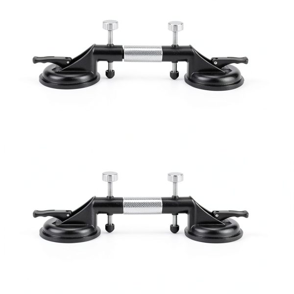 Pro Clamps, Upgraded Large-Suction Seam Setter with Vacuum Cups, Alignment & Leveling Tool for Granite Marble Quartz Stone Slab and Glass Installation (A)-2