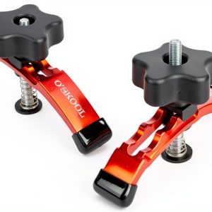 O'SKOOL Positionable T-Track Hold Down Clamp Kit, 5-3/8" L x 1-1/8"-0